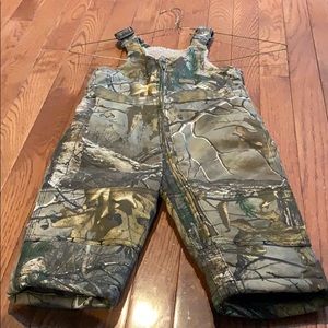 Camo snow pants